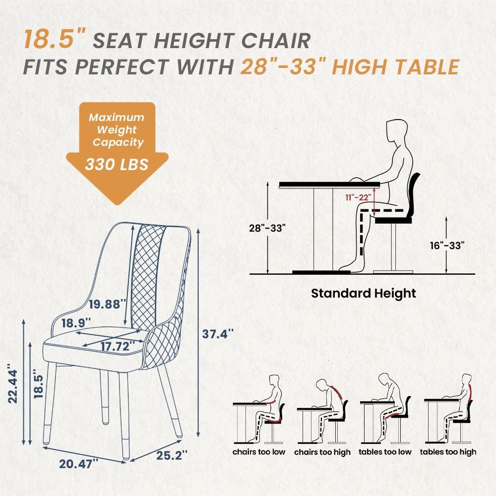 Rani Dining Chair (Grey)