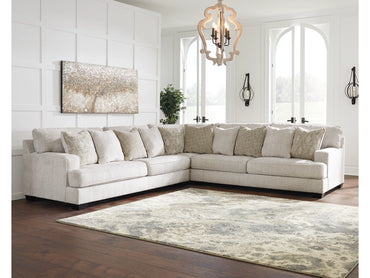 Rawcliffe 3-Piece Sectional - Parchment