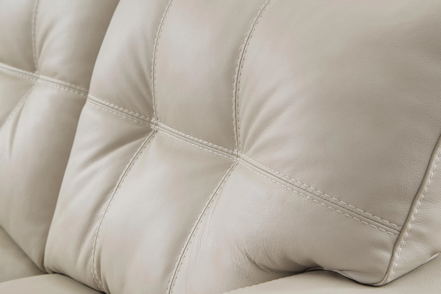 Santorine Leather Sofa and Loveseat