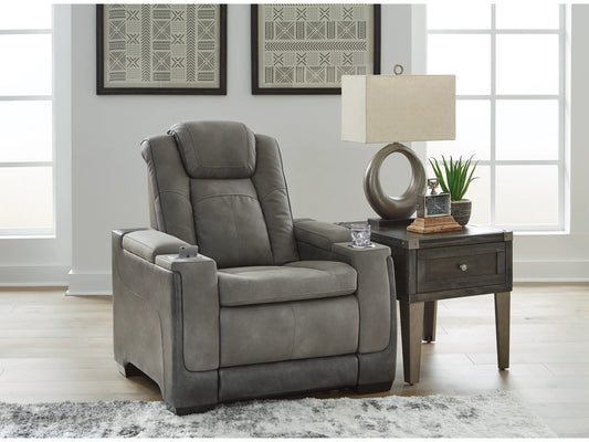 Next-Gen DuraPella Performance Fabric Dual Power Recliner - Slate