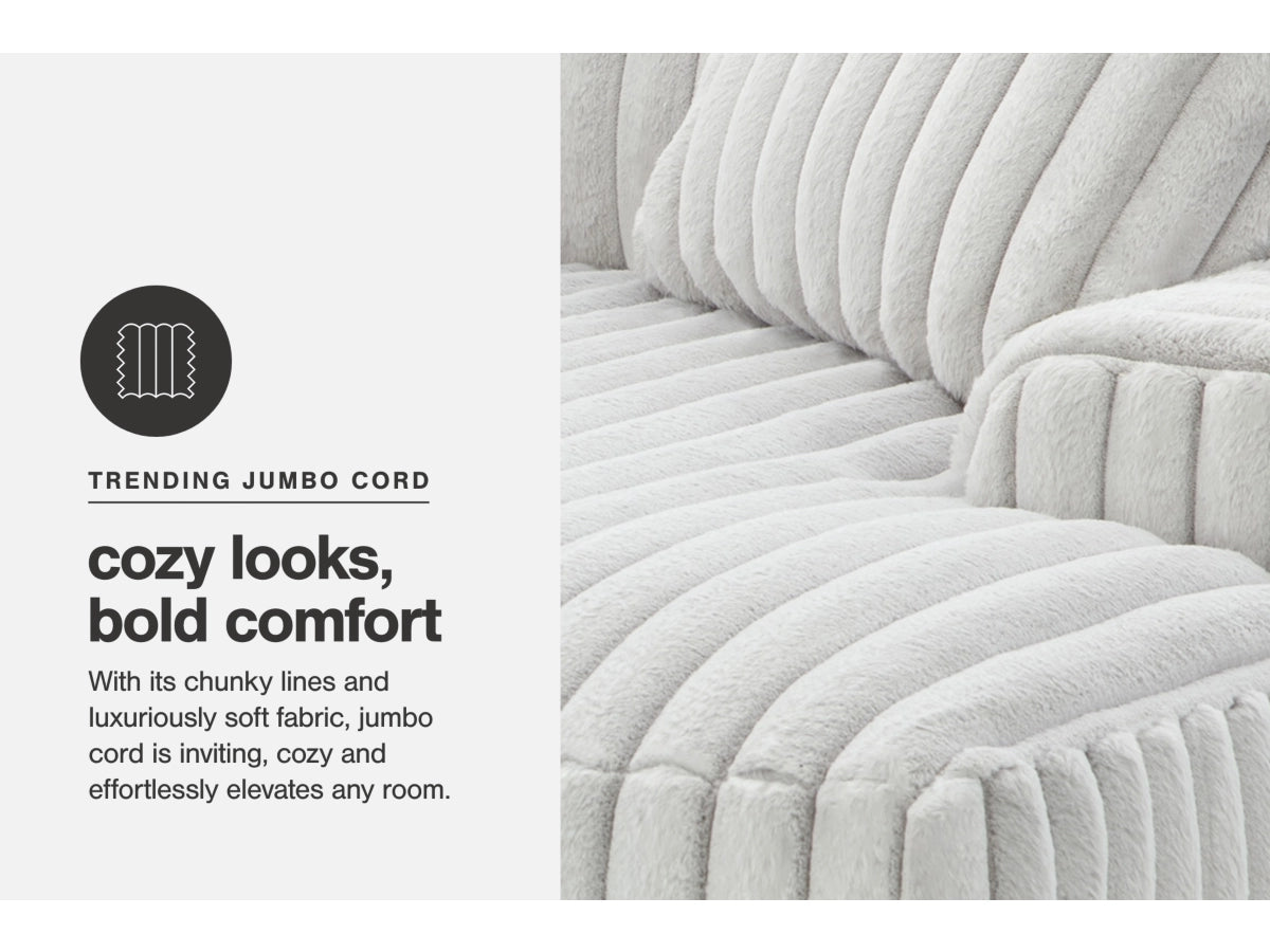 Stupendous 3-Piece Sectional - Alloy