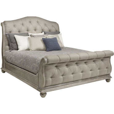 A.R.T. Summer Creek King Uph Sleigh Bed