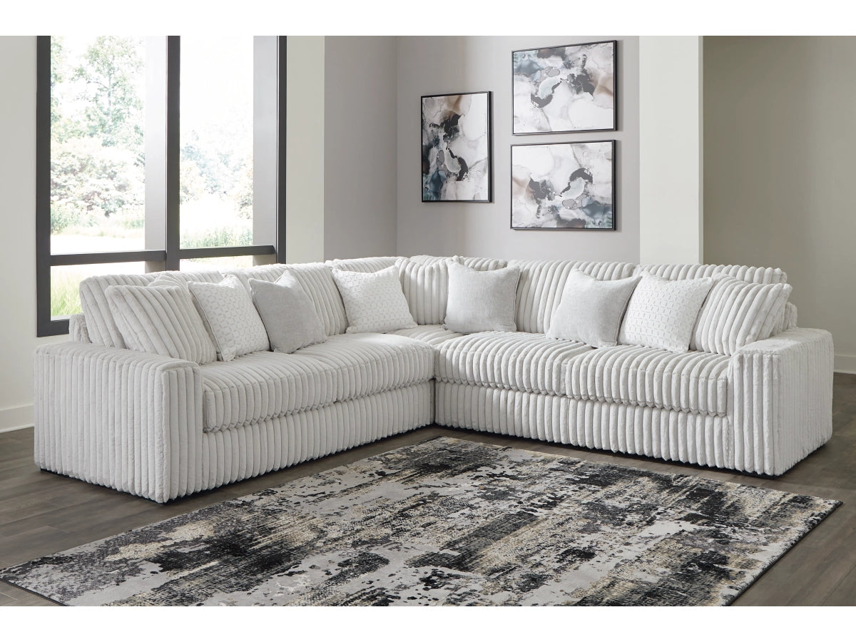 Stupendous 3-Piece Sectional - Alloy