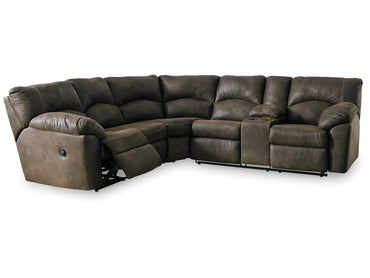 Tambo 2-Piece Manual Reclining Sectional - Canyon