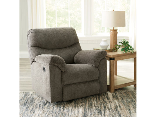 Alphons Manual Rocker Recliner - Putty