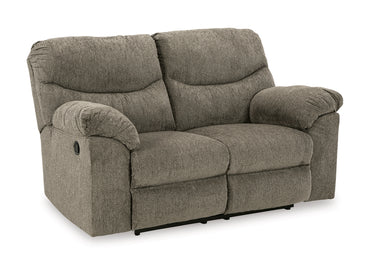 Alphons Manual Reclining Loveseat - Putty