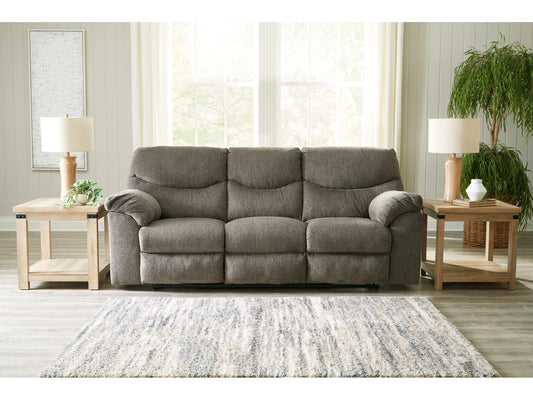 Alphons Manual Reclining Sofa - Putty