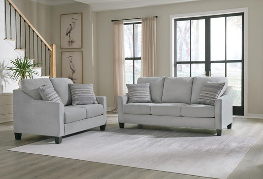 Adlai 2-Piece Sofa and Loveseat - Shadow