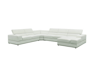 Nella Sectional Sofa (White)