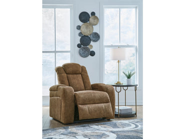 Wolfridge Dual Power Recliner - Brindle