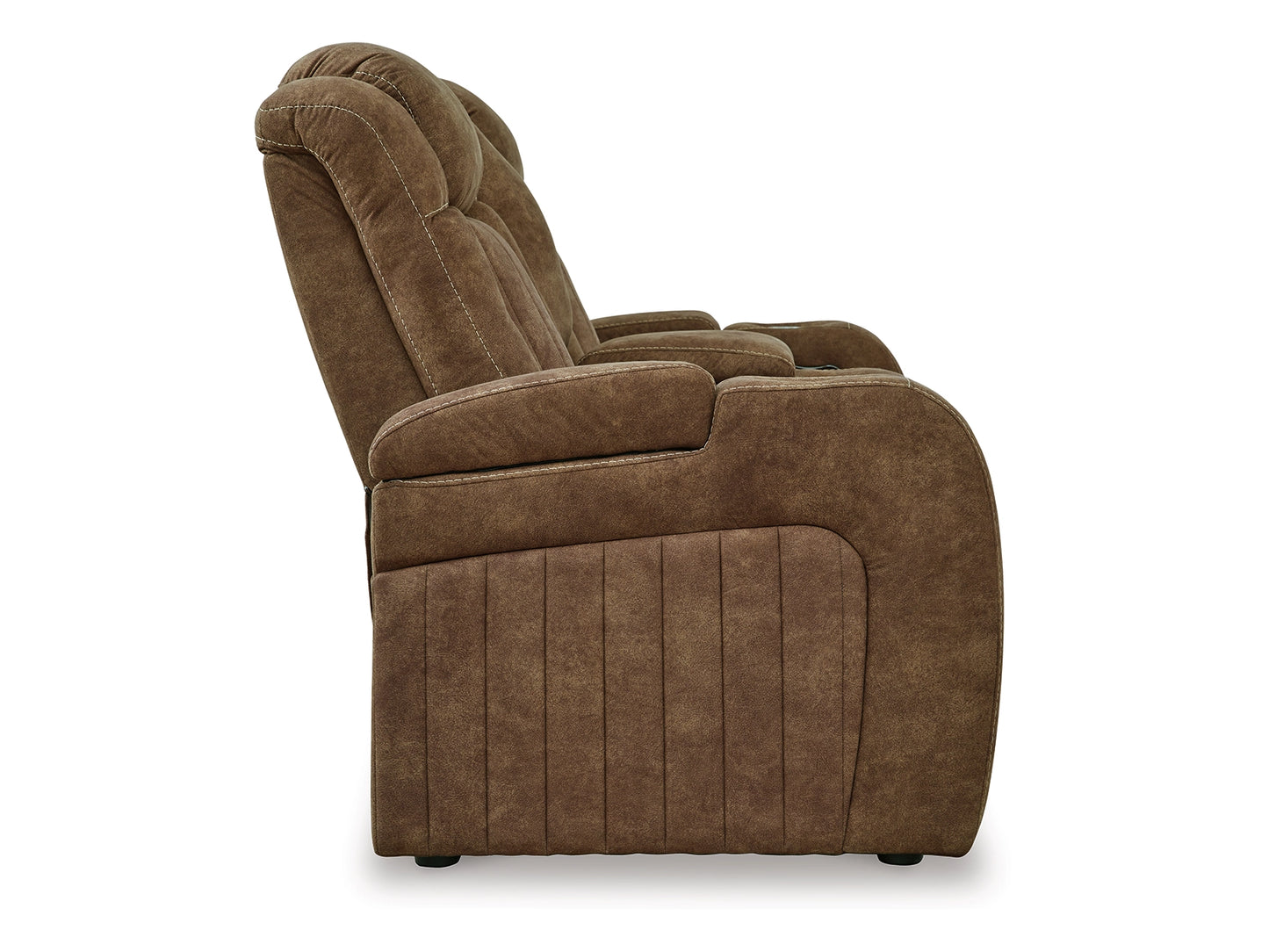 Wolfridge Dual Power Reclining Loveseat - Brindle