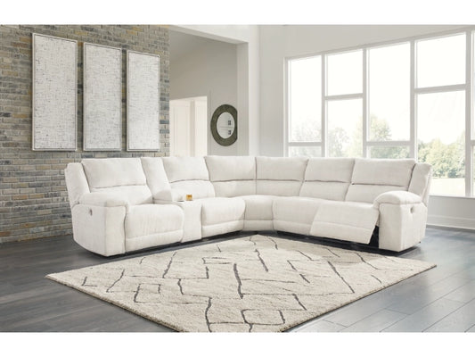 Keensburg 3-Piece Power Reclining Sectional - Linen