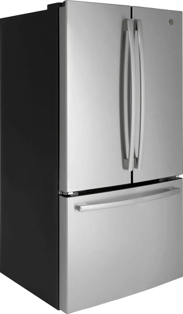 GE - 27.0 Cu. Ft. French Door Refrigerator with Internal Water Dispenser - Stainless Steel