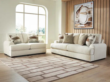 Jayne Park Sofa and Loveseat