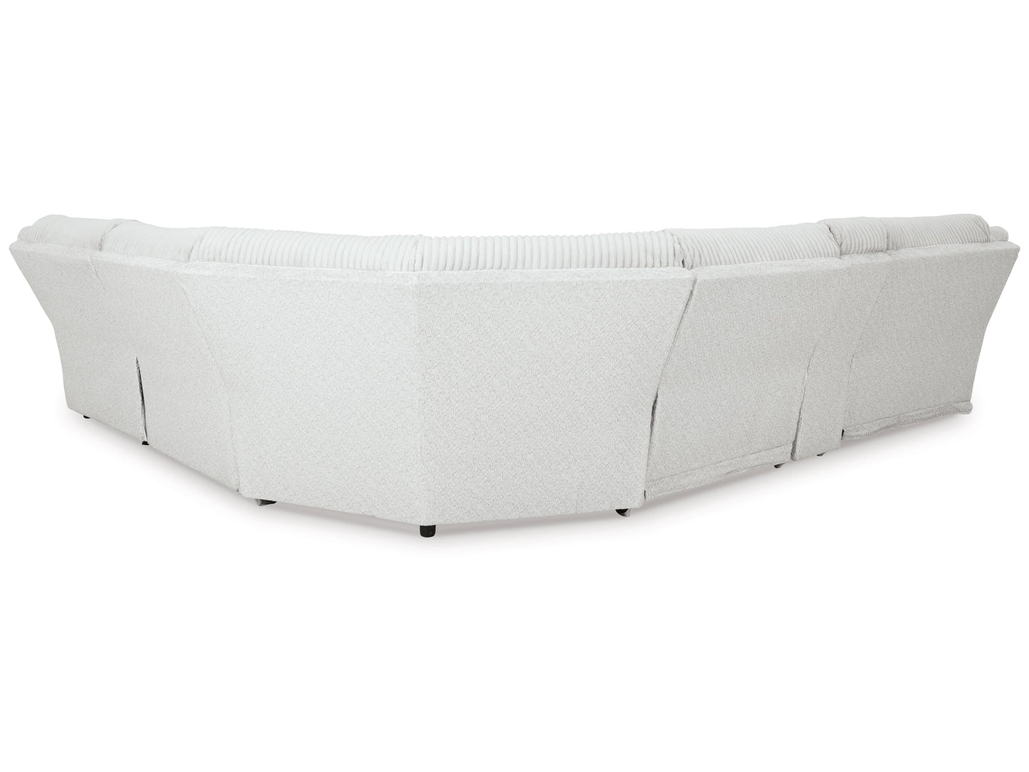 Top Tier 6-Piece Manual Reclining Modular Sectional with Chaise and Console - Alloy