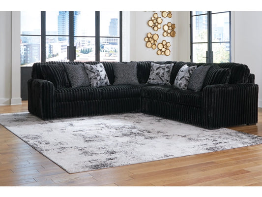 Midnight-Madness 3-Piece Sectional