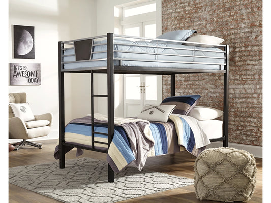 Dinsmore Twin/Twin Bunk Bed w/Ladder