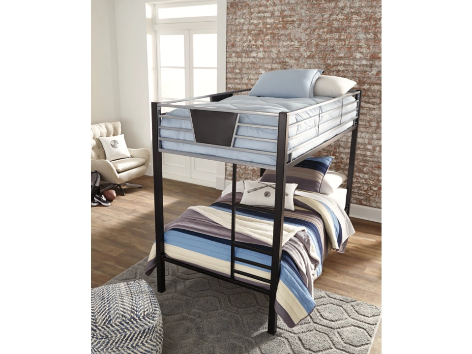 Dinsmore Twin/Twin Bunk Bed w/Ladder