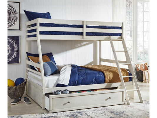 Robbinsdale Twin over Full Bunk Bed with Storage