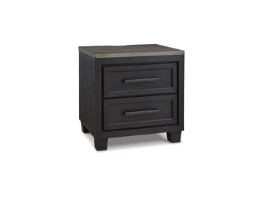 Carolina 27" 2 Drawer Charging Nightstand