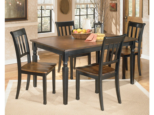 Whitesburg Dining Table and 4 Chairs