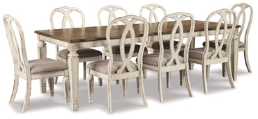 Aris Dining Table and 8 Chairs