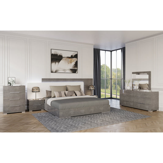 Fabiana Collection (Grey) Bedroom Set