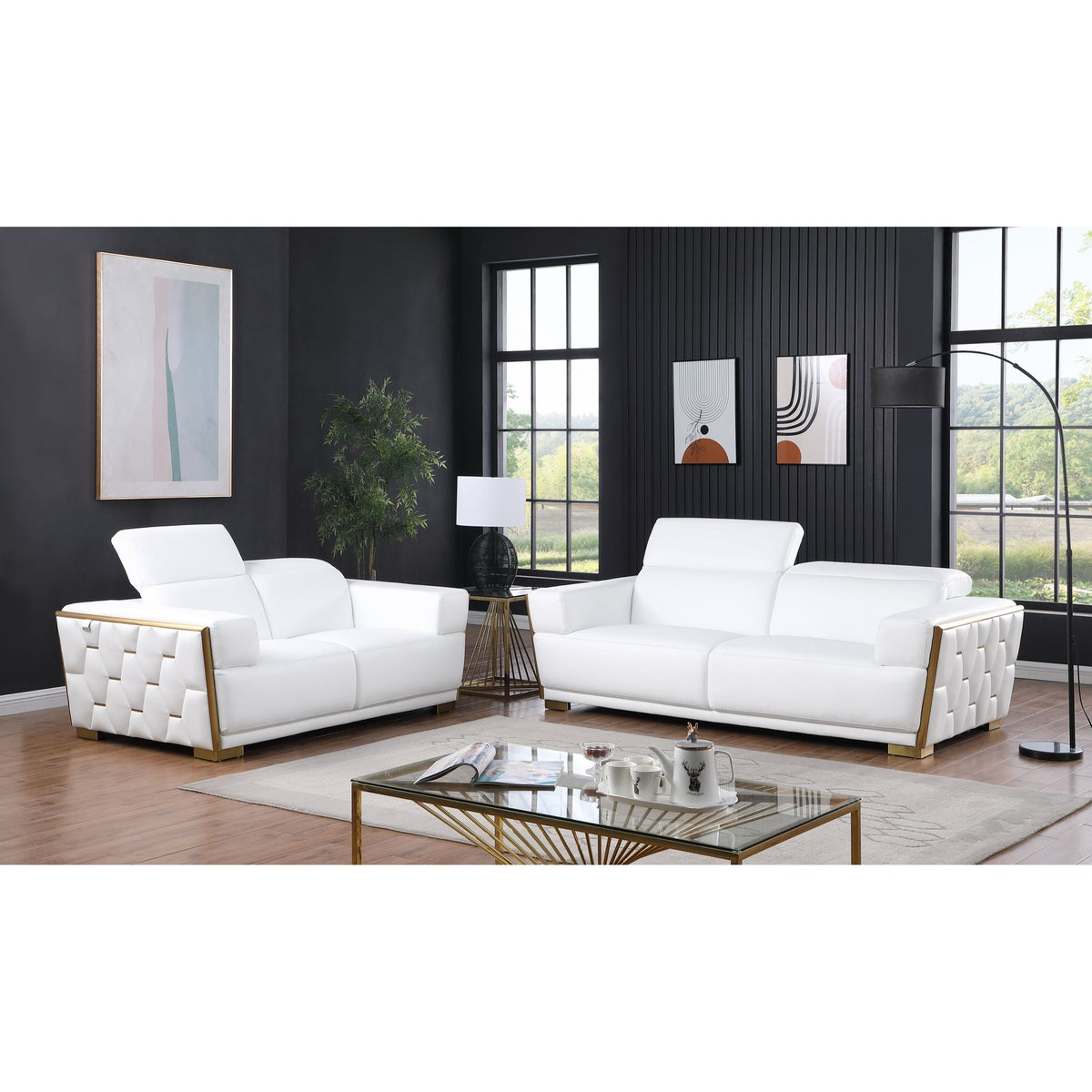 Hexor Reclining Chair (White)