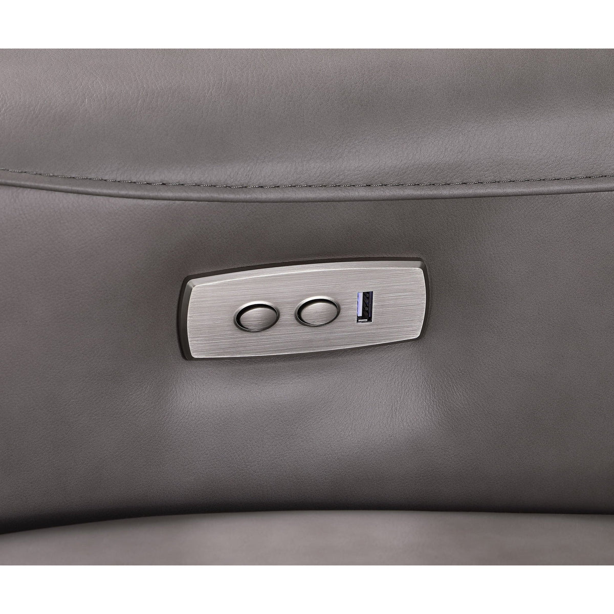Sierra Reclining Sectional (Grey)