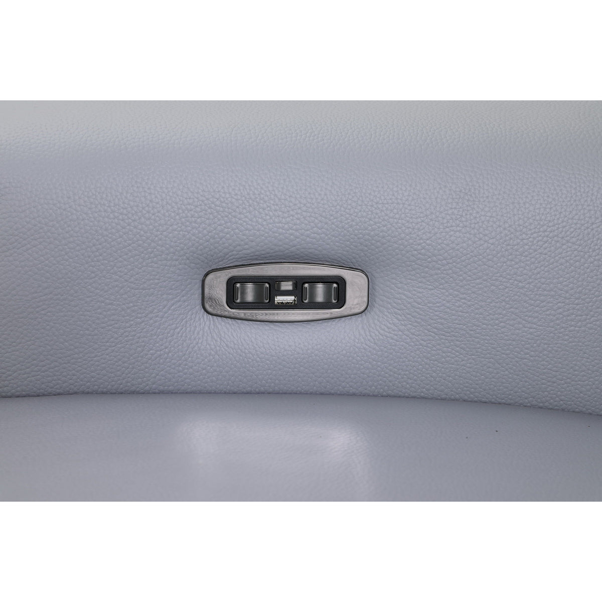 Nexus Power Reclining Sectional (Light Blue)