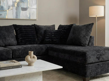 Downy Sectional (Black) Sectional
