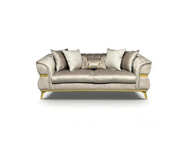 Mia Luxury Velvet 2PC Sofa Set