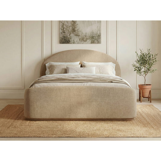 Colton Uph Bed - Sourdough