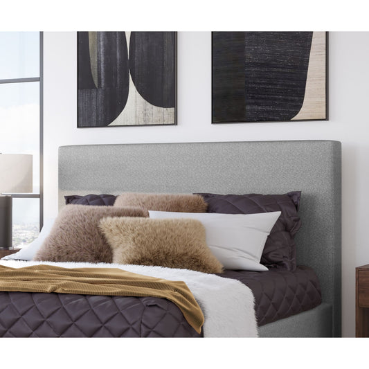 Olivia Upholstered Headboard in Pewter (2026)