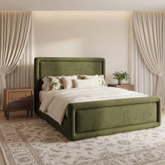 Summit Uph Bed - Moss