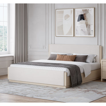 Wallen Uph Bed - Wht Snd
