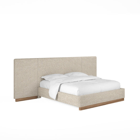 Portico-5/0 Upholstered Bed w/End Panel