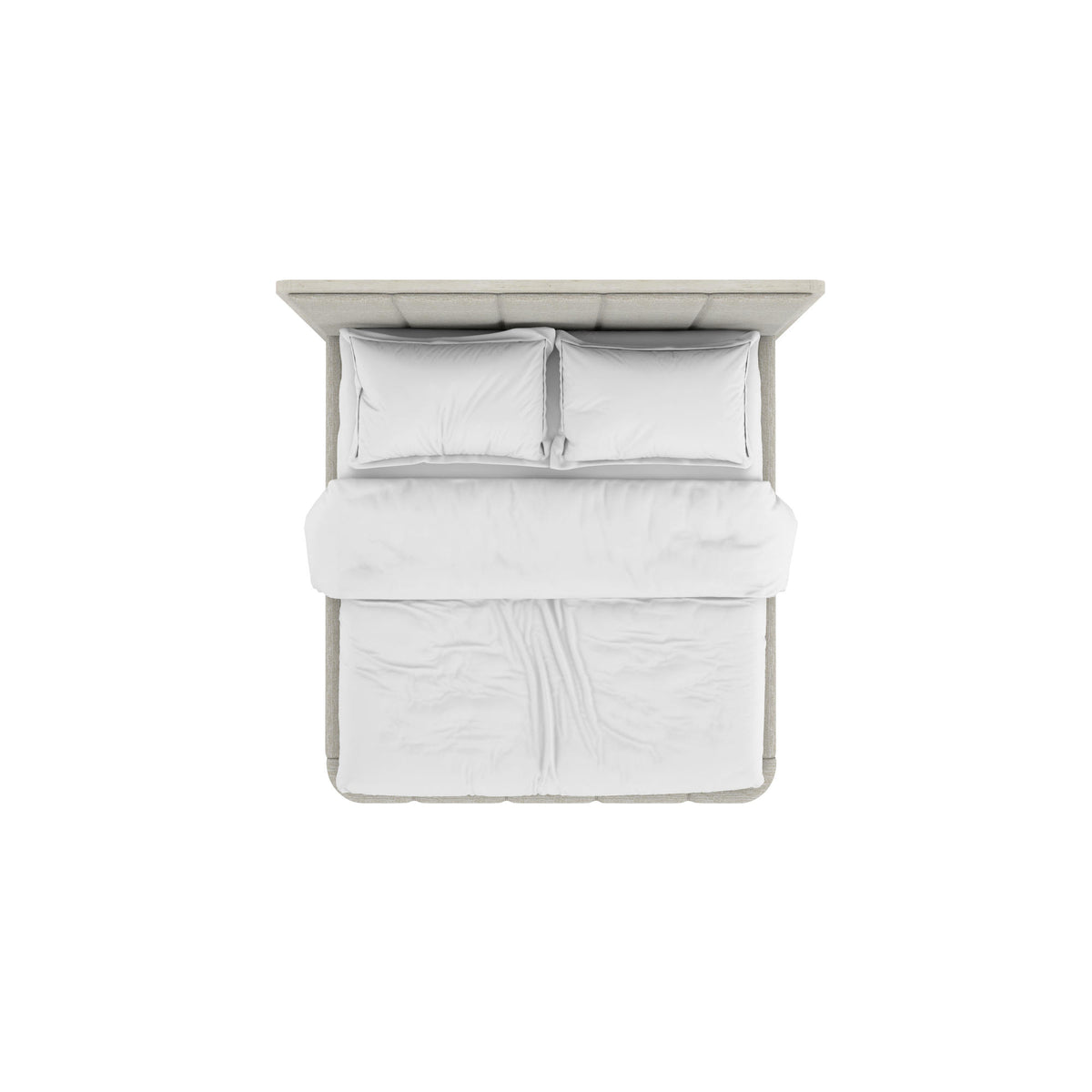 Ashlar King Uph Panel Bed