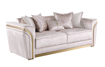 Torino (Champagne) Living Room Set