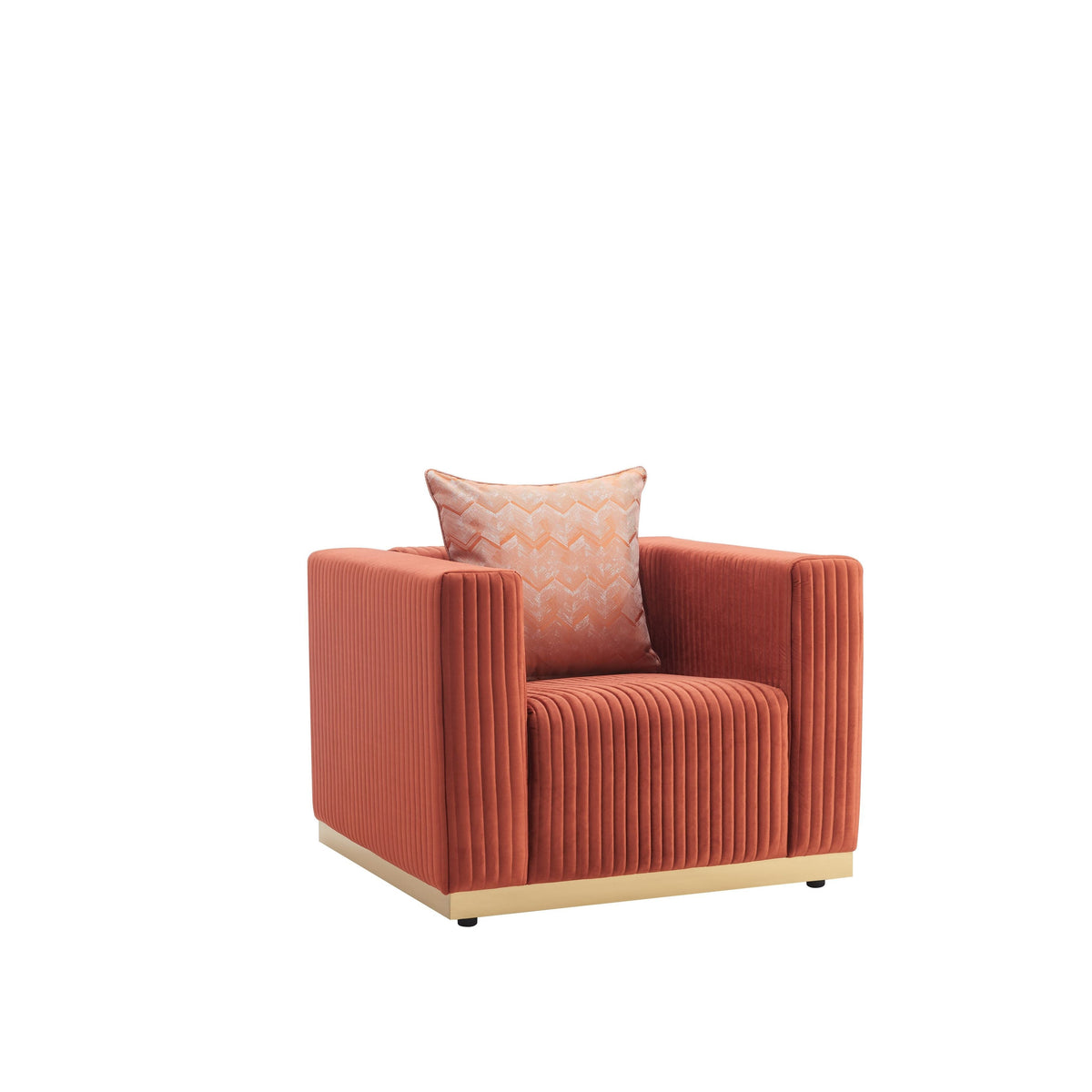 Alisha (Rust) Living Room Set