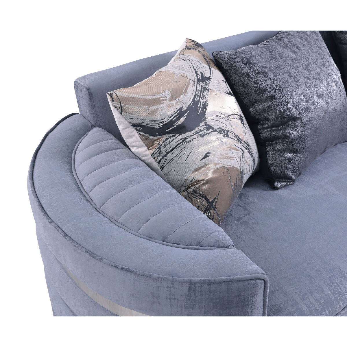 Minerva (Grey) Living Room Set