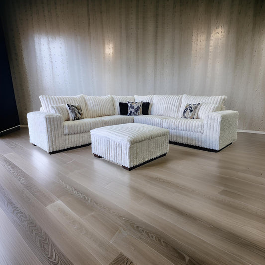 Noah (Ivory) Sectional