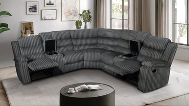 Calantha (Grey) Reclining Sectional