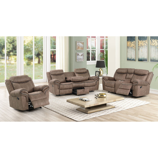 Rio Grande (Brown) Reclining Living Room Set