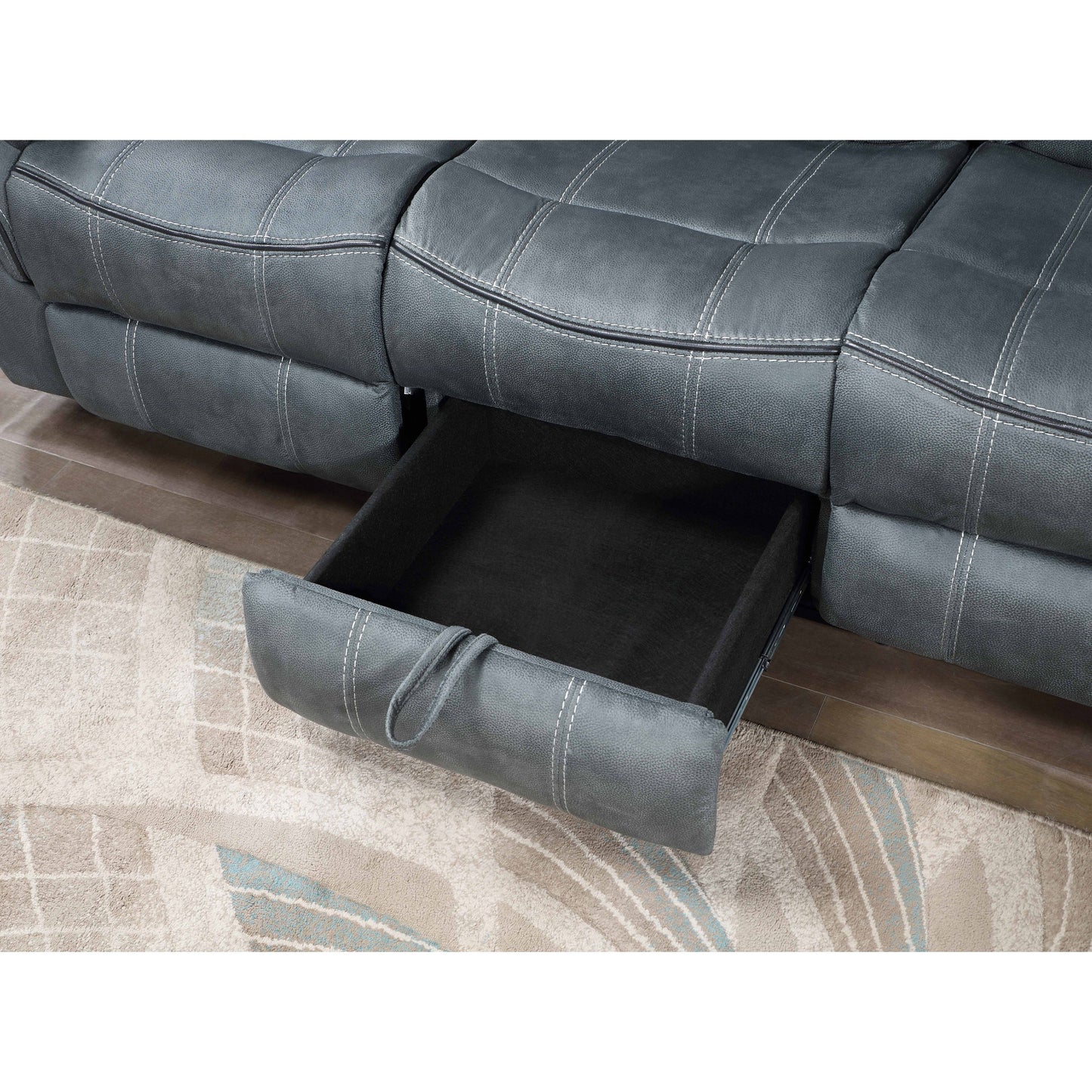 Rio Grande (Grey) Reclining Living Room Set