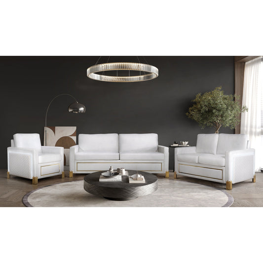Glamor Collection Living Room Set
