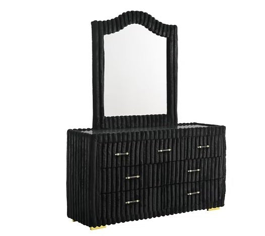 Atlam w/Henley (Black) Bedroom Set