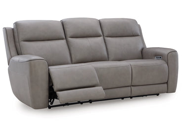 5Z-Relaxation Dual Power Reclining Sofa - Coin