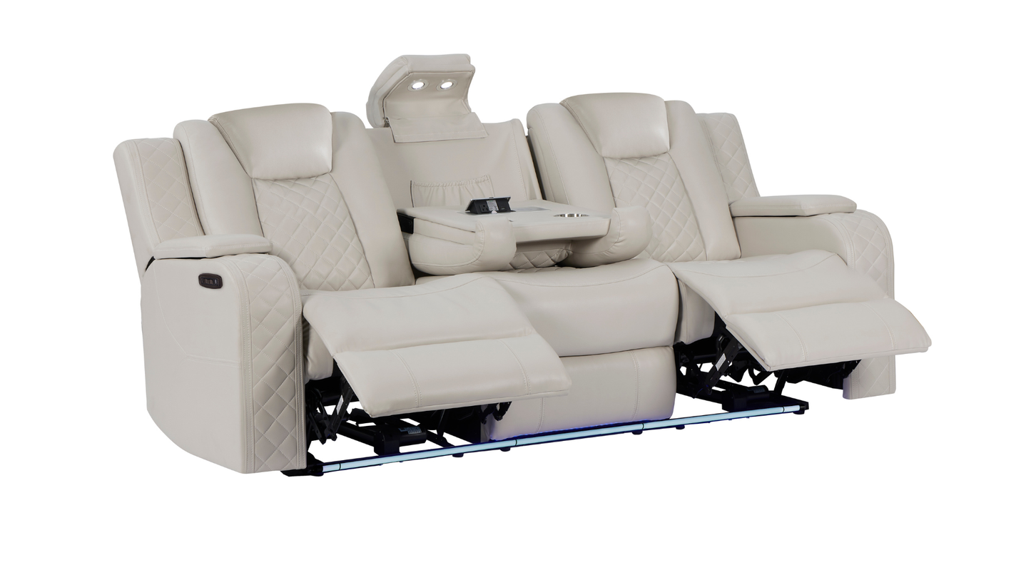 Eclipse (Sand) Reclining Living Room Set