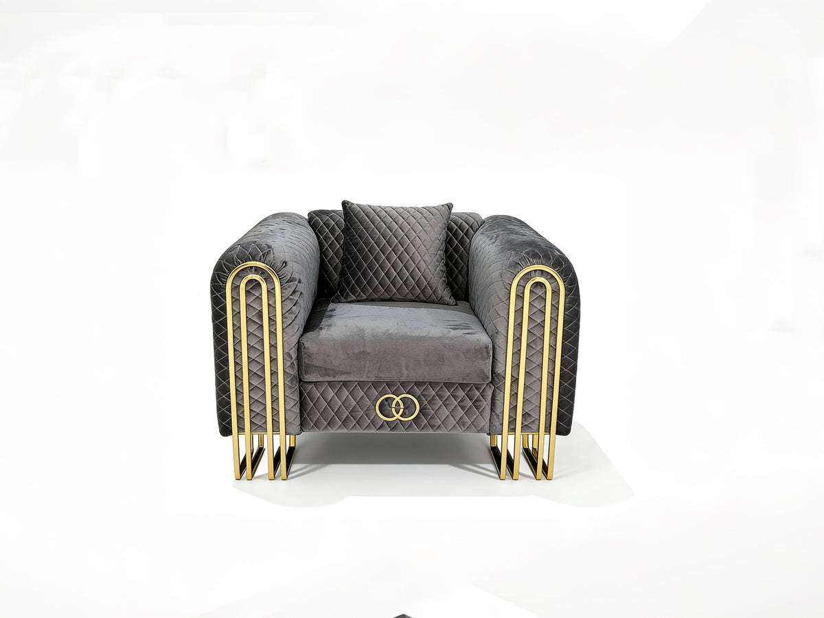 Valencia Luxury Velvet Chair